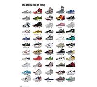 Grupo Erik Sneakers Hall Of Fame Poster - 36 x 24 inches / 91.5 x 61 cm - Shipped Rolled Up - Cool Posters - Art Poster - Wall Posters & Prints