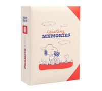 Grupo Erik Snoopy Photo Album | 6x4 Photo Album - 10x15 cm, 100 Pockets | Photo Albums 6x4, Memory Book, Photo Book, Small Photo Album, Cute Photo Album, Photo Gifts, Snoopy Gifts