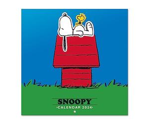 Grupo Erik Snoopy Wall Calendar 2024 12" x 12" | 12 Month Planner | Square Wall Calendar 2024 | Family Planner Calendar 2024 | Snoopy Calendar 2024