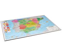 Grupo Erik Spain Map Desk Mat in Spanish | 13.5 x 19.5 inches - 34.5 x 49.5 cm Desk Pad, Desk Decor, Desk Protector Mat | Cute Stationary, Back to School Supplies, Kids Desk Accessories