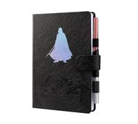 Grupo Erik A5 Notebook & Pen Set - Star Wars Darth Vader Lightsaber Pen | Bullet Journal Dotted Note Book, Dotted Notebook A5 Sketchbook | Star Wars Gifts Under 15 Pounds