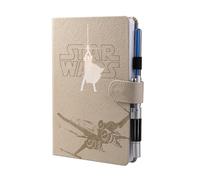Grupo Erik A5 Notebook & Pen Set - Star Wars Luke Skywalker Lightsaber Pen | Bullet Journal Dotted Note Book, Dotted Notebook A5 Sketchbook | Star Wars Gifts Under 15 Pounds