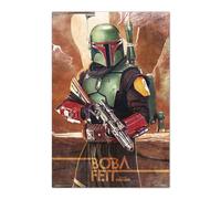 Grupo Erik Star Wars Boba Fett Poster - 36 x 24 inches / 91.5 x 61 cm - Star Wars Poster - Shipped Rolled Up - Cool Posters - Art Poster - Posters & Prints - Wall Posters