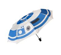 Grupo Erik Star Wars Compact Umbrella - R2-D2 Gifts, Merchandise, Merch | Lightweight, Foldable & with Cover, Small Travel Umbrella, Kids Umbrella Boys & Girls | Star Wars Gifts under 20 Pounds