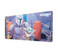 Grupo Erik Large Mouse Mat - Star Wars Gifts | Gaming Mouse Pad XXL 80 x 35 cm - 31.5 x 13.8 in, Desk Mat Large, Gaming Desk Accessories | Grogu Gifts under 20 Pounds