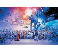Grupo Erik Star Wars Legacy Characters Poster - 36 x 24 in / 91.5 x 61 cm | Shipped Rolled Up - Cool Posters, Art Poster, Wall Posters & Prints | Star Wars Gifts, Merchandise, Merch, Wall Decor
