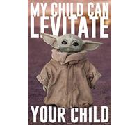 Grupo Erik Star Wars Poster - Baby Yoda - The Mandalorian - The Child - 36 x 24 inches / 91.5 x 61 cm - Shipped Rolled Up - Cool Posters - Art Poster - Posters & Prints - Wall Posters
