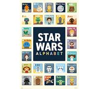 Grupo Erik Star Wars Alphabet Poster - 36 x 24 inches / 91.5 x 61 cm - Shipped Rolled Up - Cool Posters - Art Poster - Posters & Prints - Wall Posters