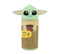 Grupo Erik School Pencil Case - Grogu Star Wars Gifts | Expandable Pencil Cases, Back to School Supplies, Office Stationery Supplies | Star Wars Stationery Gifts