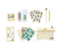 Grupo Erik Stationery Set - Minions | Pencil Case With A6 Notebooks, Highlighters, Sticky Notes, Paper Clips, Stickers, Pen, Pencil | Minion Gifts