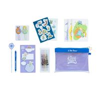 Grupo Erik Stationery Set - The Little Prince | Disney Pencil Case With A6 Notebooks, Highlighters, Sticky Notes, Paper Clips, Stickers, Pen, Pencil | The Little Prince Gifts