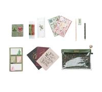 Grupo Erik Stationery Set - Wicked Merchandise | Pencil Case with A6 Notebooks, Highlighters, Sticky Notes, Paper Clips, Stickers, Pen, Pencil | Wicked Gifts, Cute Stationery Gifts