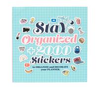 Grupo Erik Stickers - Sticker Book + 2000 Stickers | Planner, Diary, Scrapbook, Calendar, Journal Stickers - Bullet Journal Accessories