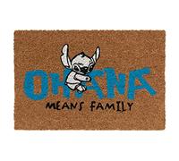 Disney Felpudo Stitch Ohana Doormat Brown