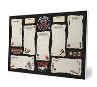 Grupo Erik Stranger Things Weekly Planner A4 | Stranger Things Calendar | Family Calendar | 54 Tear Off Pages | Desk Calendar | Organiser | Stranger Things Gifts | Stranger Things Merchandise