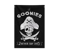 Grupo Erik The Goonies Decorative Flag | 27.5 x 39.3 inches - 70 x 100 cm | Wall Tapestry - Wallscroll - Hanging scroll - Poster - Kakemono | Wall Decor