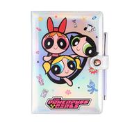 Grupo Erik The Powerpuff Girls A5 Notebook & Pen Set - Stationery Gifts | Squared Paper Note Book, Squared Notebook A5 Sketchbook | The Powerpuff Girls Gifts under 15 Pounds, Merchandise