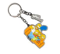 Grupo Erik Keyring - The Simpsons Merchandise | The Simpsons Gifts Under 10 Pounds, Small Gifts For Men & Women, Cute Keyring, Keychain, Cool Keyrings