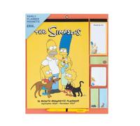 Grupo Erik Magnetic Calendar For Fridge 2027 - The Simpsons Gifts | Family Planner Calendar 2027 with Stickers, Pen, Shopping List Pad, Sticky Notes | Magnetic Planner 16 Months Sep 2026 - Dec 2027