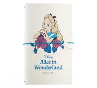 Grupo Erik Disney Travel Journal - Alice in Wonderland PU Leather Notebook | Diary Journal, Travel Notebook, Travel Accessories, Travel Gifts, Travel Gift | Alice in Wonderland Gifts, Disney Gifts