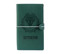 Grupo Erik Harry Potter Travel Journal - Slytherin PU Leather Notebook | Diary Journal, Travel Notebook, Travel Accessories, Travel Gifts, Travel Gift | Harry Potter Gifts, Harry Potter Merchandise