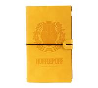 Official Harry Potter Hufflepuff Travel Journal - PU Leather Journal Notebook - Diary Journal - Harry Potter Notebook - Harry Potter Gifts - Harry