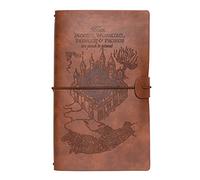 Grupo Erik Harry Potter Travel Journal - PU Leather Notebook Travelers | Diary Journal, Travel Notebook, Travel Accessories, Travel Gifts, Travel Gift | Harry Potter Gifts, Harry Potter Merchandise
