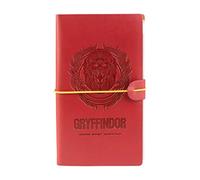 Harry Potter Gryffindor Travel Journal | PU Leather Journal Notebook | Diary Journal | Harry Potter Notebook | Harry Potter Gifts | Harry Potter