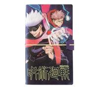 Grupo Erik Jujutsu Kaisen Travel Journal - PU Leather Notebook Travelers | Diary Journal, Travel Notebook, Travel Accessories, Travel Gifts, Travel Gift | Jujutsu Kaisen Merch