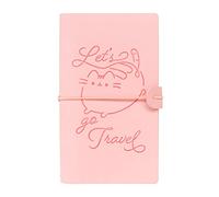 Grupo Erik Pusheen Travel Journal - PU Leather Notebook | Diary Journal, Travel Notebook, Travel Accessories, Travel Gifts, Travel Gift | Pusheen Gifts, Pusheen Merchandise