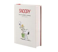 Grupo Erik Undated Planner Notebook - Snoopy Gifts for Dog Lovers | Undated Diary A6 Page A Day with Stickers & Bookmark | Snoopy Stationery Gifts under 15 Pounds