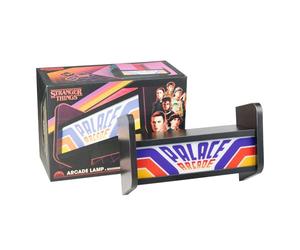 Grupo Erik USB Lamp & Shelf - Stranger Things Merchandise | Mini Arcade Machine Wall Shelf, Wall Light USB, Mood Light | Gamer Gifts, Gaming Setup Accessories, Stranger Things Gifts