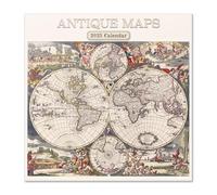 Grupo Erik Wall Calendar 2025 - Antique Maps | 12" x 12" Square Calendar 2025, Wall Planner 2025, Family Planner Calendar 2025 | Vintage Calendar 2025