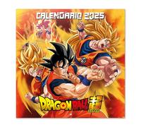 Grupo Erik Wall Calendar 2025 - Dragon Ball | 12" x 12" Square Calendar 2025, Wall Planner 2025, Family Planner Calendar 2025 | Dragon Ball Calendar 2025, Dragon Ball Manga