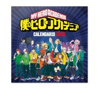Grupo Erik Wall Calendar 2025 - My Hero Academia | 12" x 12" Square Calendar 2025, Wall Planner 2025, Family Planner Calendar 2025 | My Hero Academia Calendar 2025, My Hero Academia Manga