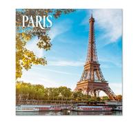 Grupo Erik Wall Calendar 2025 - Paris | 12" x 12" Square Calendar 2025, Wall Planner 2025, Family Planner Calendar 2025 | Paris Calendar 2025, Travel Calendar 2025