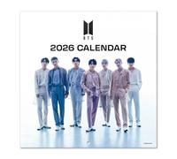 Grupo Erik Wall Calendar 2026 - BTS Calendar 2026 Official | Square 30 x 30 cm - 12 x 12 inches Wall Planner, Family Planner Month To View | Merchandise BTS Gifts For Friends