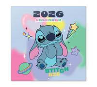 Grupo Erik Wall Calendar 2026 - Disney Stitch Calendar 2026 | Square 30 x 30 cm - 12 x 12 inches Wall Planner, Family Planner Month To View | Stitch Gifts, Disney Gifts For Friends
