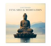 Grupo Erik Wall Calendar 2026 - Feng Shui & Meditation Calendar 2026 | Square 30 x 30 cm - 12 x 12 inches Wall Planner, Family Planner Month To View | Meditation Gifts, Feng Shui Gifts For Friends