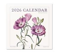 Grupo Erik Wall Calendar 2026 - Flowers Botanical Calendar 2026 | Square 30 x 30 cm - 12 x 12 inches Wall Planner, Family Planner Month To View | Botanical Gifts For Friends