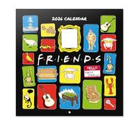 Grupo Erik Wall Calendar 2026 - Friends Calendar 2026 | Square 30 x 30 cm - 12 x 12 inches Wall Planner, Family Planner Month To View | Friends TV Show Gifts For Friends
