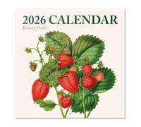 Grupo Erik Wall Calendar 2026 - Fruits Botanical Calendar 2026 | Square 30 x 30 cm - 12 x 12 inches Wall Planner, Family Planner Month To View | Botanical Gifts For Friends