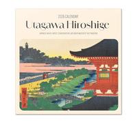 Grupo Erik Wall Calendar 2026 - Hiroshige Calendar 2026 | Square 30 x 30 cm - 12 x 12 inches Wall Planner, Family Planner Month To View | Japanese Art Gifts For Friends