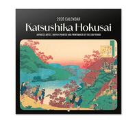 Grupo Erik Wall Calendar 2026 - Hokusai Calendar 2026 | Square 30 x 30 cm - 12 x 12 inches Wall Planner, Family Planner Month To View | Japanese Art Gifts For Friends