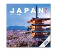 Grupo Erik Wall Calendar 2026 - Japan Calendar 2026 | Square 30 x 30 cm - 12 x 12 inches Wall Planner, Family Planner Month To View | Japanese Gifts For Friends