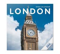 Grupo Erik Wall Calendar 2026 - London Calendar 2026 | Square 30 x 30 cm - 12 x 12 inches Wall Planner, Family Planner Month To View | Japanese Gifts For Friends