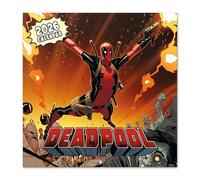 Grupo Erik Wall Calendar 2026 - Marvel Deadpool Calendar 2026 | Square 30 x 30 cm - 12 x 12 inches Wall Planner, Family Planner Month To View | Deadpool Gifts, Marvel Gifts For Friends