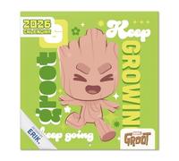 Grupo Erik Wall Calendar 2026 - Marvel Groot Calendar 2026 | Square 30 x 30 cm - 12 x 12 inches Wall Planner, Family Planner Month To View | Baby Groot Gifts, Marvel Gifts For Friends