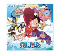 Grupo Erik Wall Calendar 2026 - One Piece Calendar 2026 | Square 30 x 30 cm - 12 x 12 inches Wall Planner, Family Planner Month To View | One Piece Manga, Anime Gifts For Friends