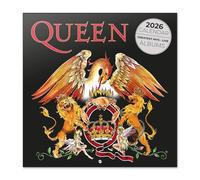 Grupo Erik Wall Calendar 2026 - Queen Calendar 2026 | Square 30 x 30 cm - 12 x 12 inches Wall Planner, Family Planner Month To View | Queen Merchandise Band Gifts For Friends